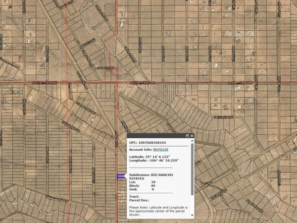 20th (U9 B49 L39) Street SW, Unit 9, Rio Rancho, NM 87124