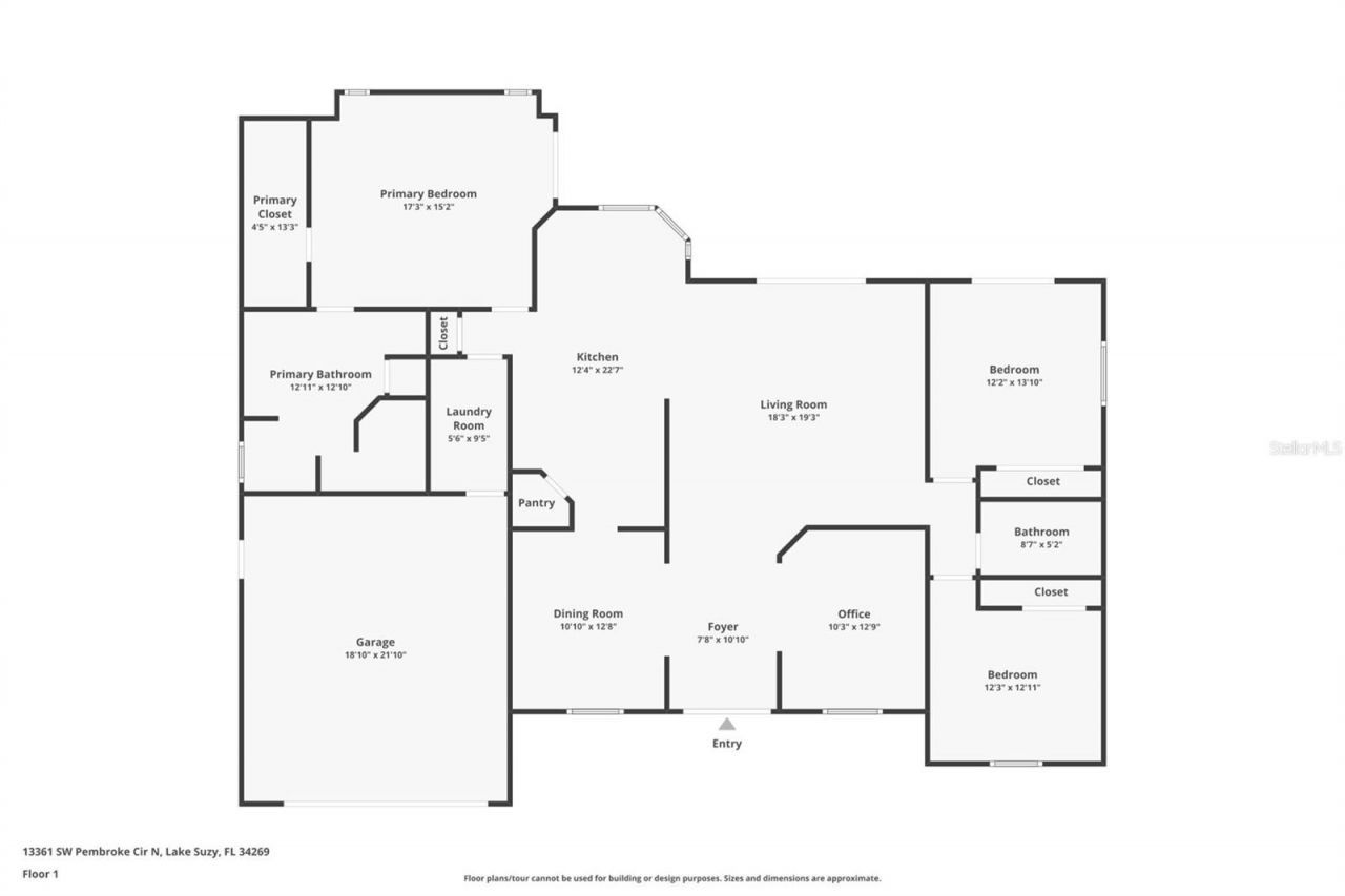 13361 SW Pembroke Circle N, Lake Suzy, FL 34269 Photo