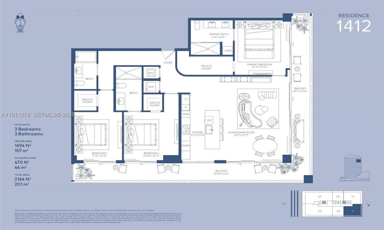 2655 S Bayshore Dr, Unit 1412, Miami, FL 33133 Photo