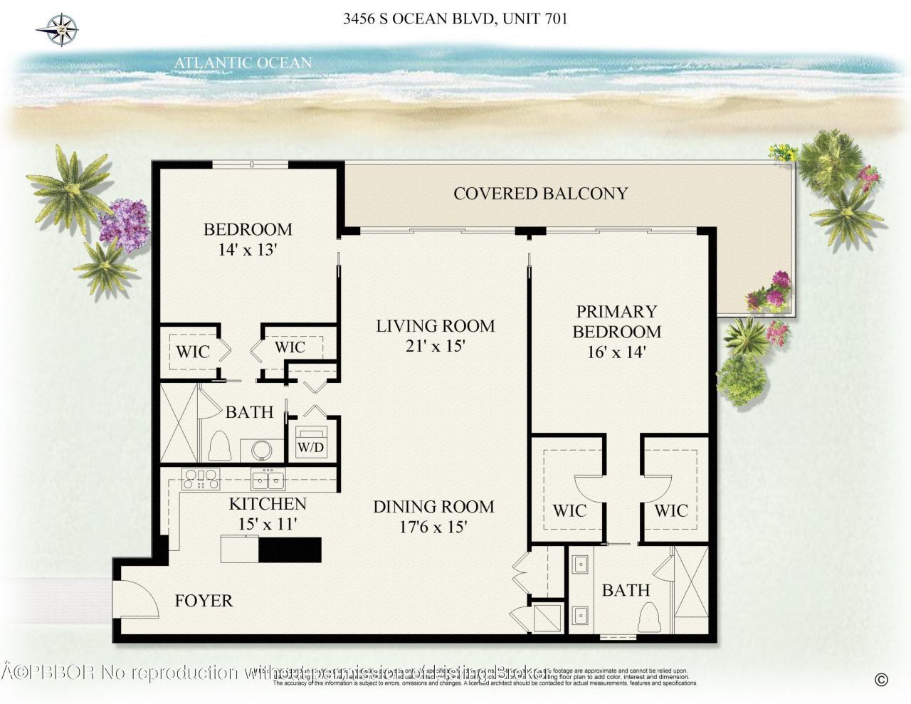 3456 S Ocean Boulevard, Unit 701, Palm Beach, FL 33480 Photo