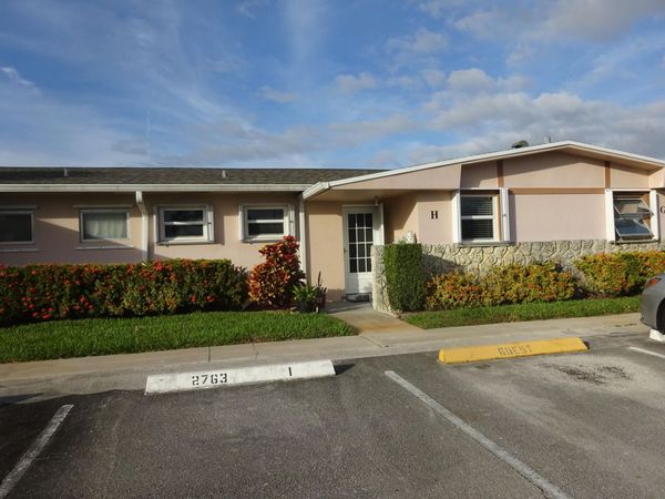 2763 Dudley Drive W, Unit H, West Palm Beach, FL 33415