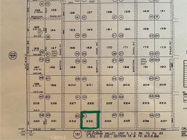 0 Arrow Bear, Santa Margarita, CA 93453