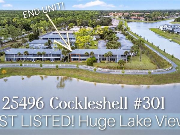 25496 Cockleshell DR, Unit 301, BONITA SPRINGS, FL 34135