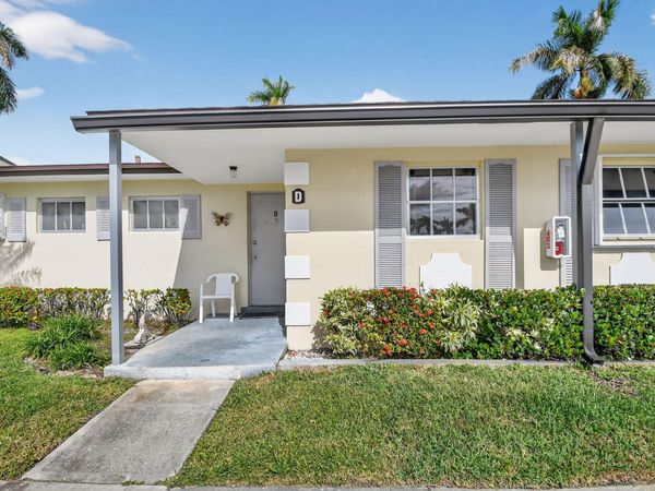2771 E Ashley Drive, Unit D, West Palm Beach, FL 33415