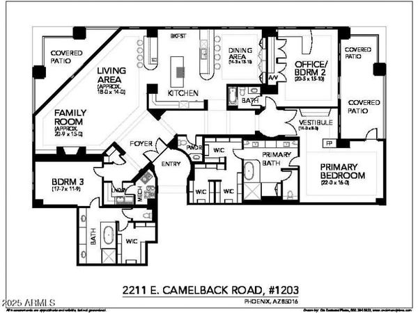 2211 E CAMELBACK Road, Unit 1203, Phoenix, AZ 85016