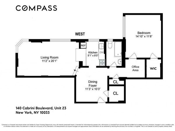 140 Cabrini Boulevard, Unit 23, Manhattan, NY 10033