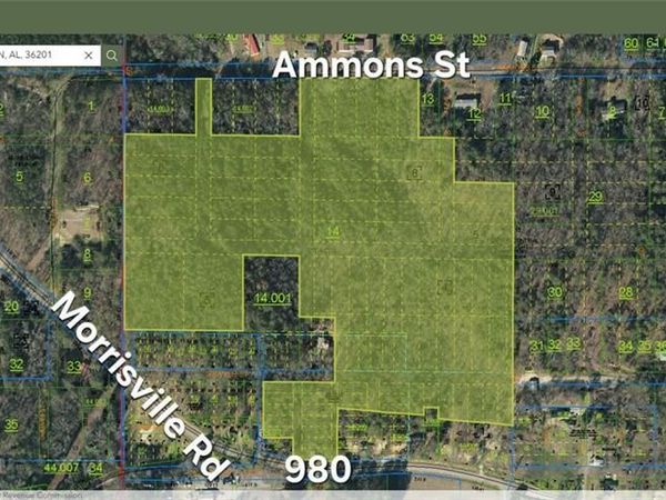 980 MORRISVILLE Road , Anniston, AL 36201