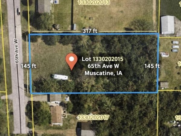 LOT 20 65TH AVE W, Muscatine, IA 52761