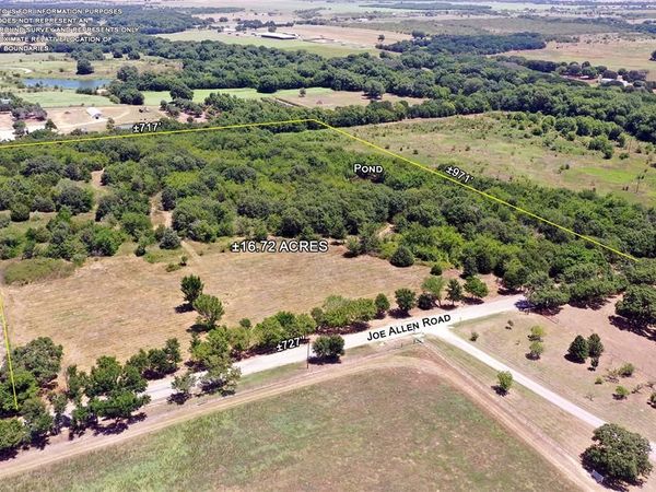 16.72AC Joe Allen Road, Pilot Point, TX 76258