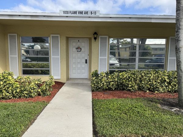 1030 W Flame Vine Avenue, Unit 13-B, Delray Beach, FL 33445