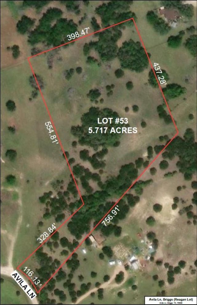Tbd Avila Ln, Briggs, TX 78608 Main Photo