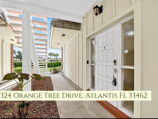324 Orange Tree Drive, Unit 5, Atlantis, FL 33462