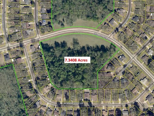 0 Cedar Creek Drive, Shreveport, LA 71118