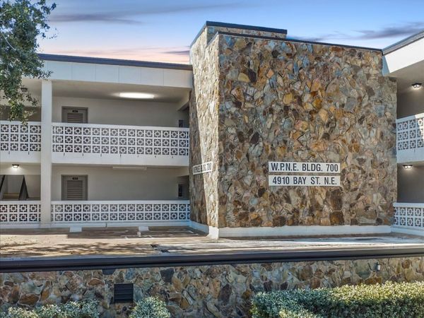 4910 BAY STREET NE, Unit 105, ST PETERSBURG, FL 33703