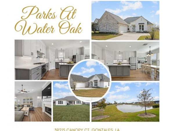 39215 Canopy Ct, Gonzales, LA 70737