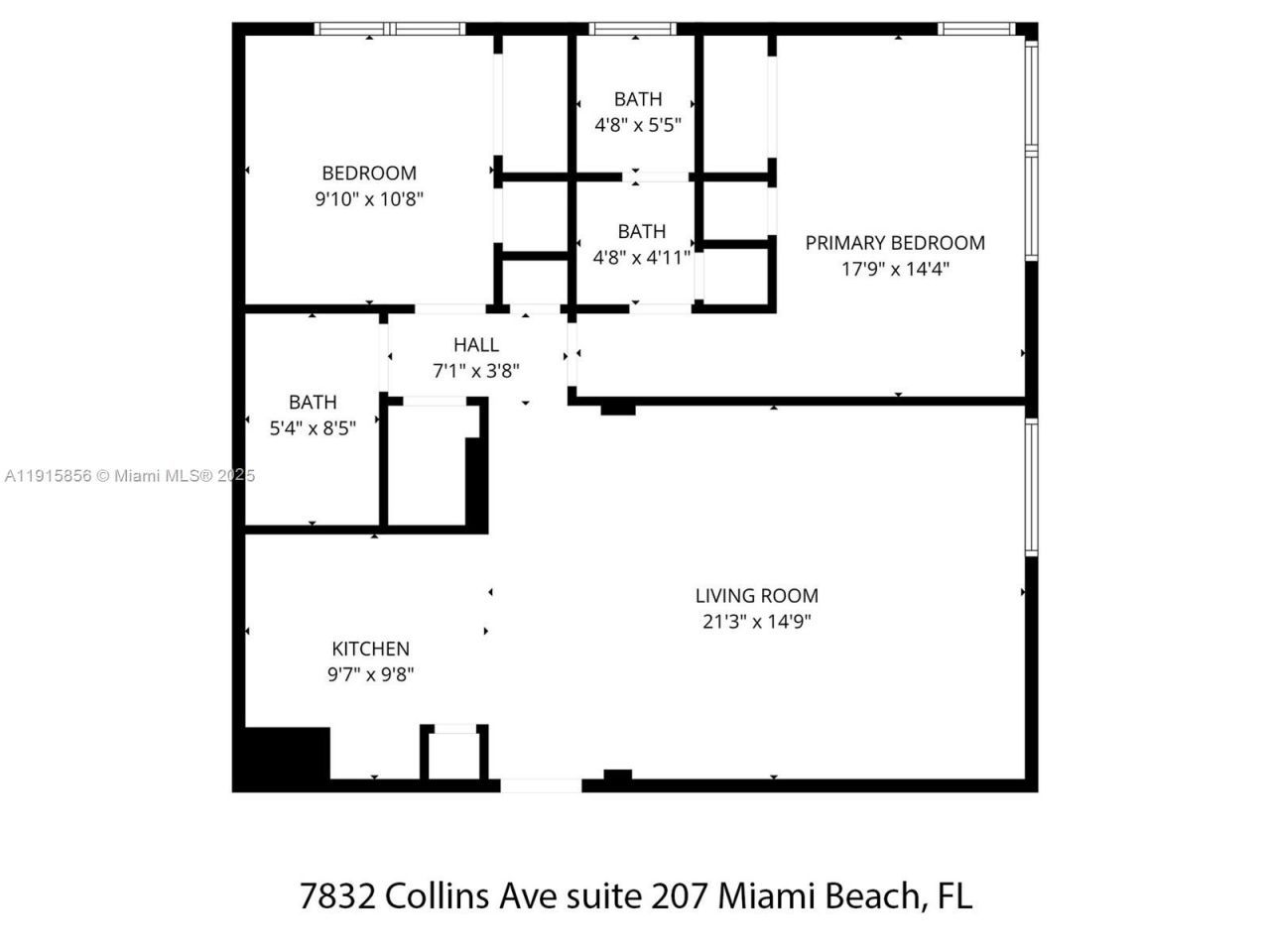 7832 Collins Ave, Unit 207, Miami Beach, FL 33141 Photo