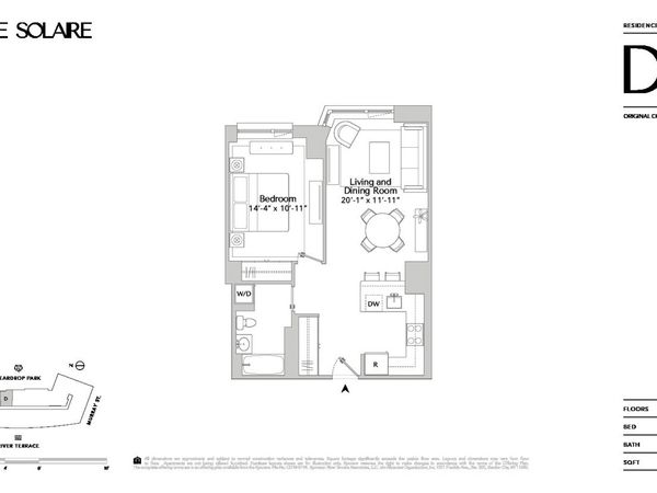 20 RIVER Terrace, Unit 14D, Manhattan, NY 10282