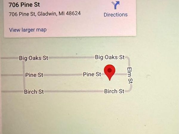 706 Pine Street, Gladwin, MI 48624