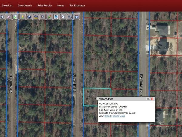 TBD NE 149TH COURT, WILLISTON, FL 32696