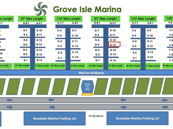 4 Grove Isle Dr. #D-13, Miami, FL 33133