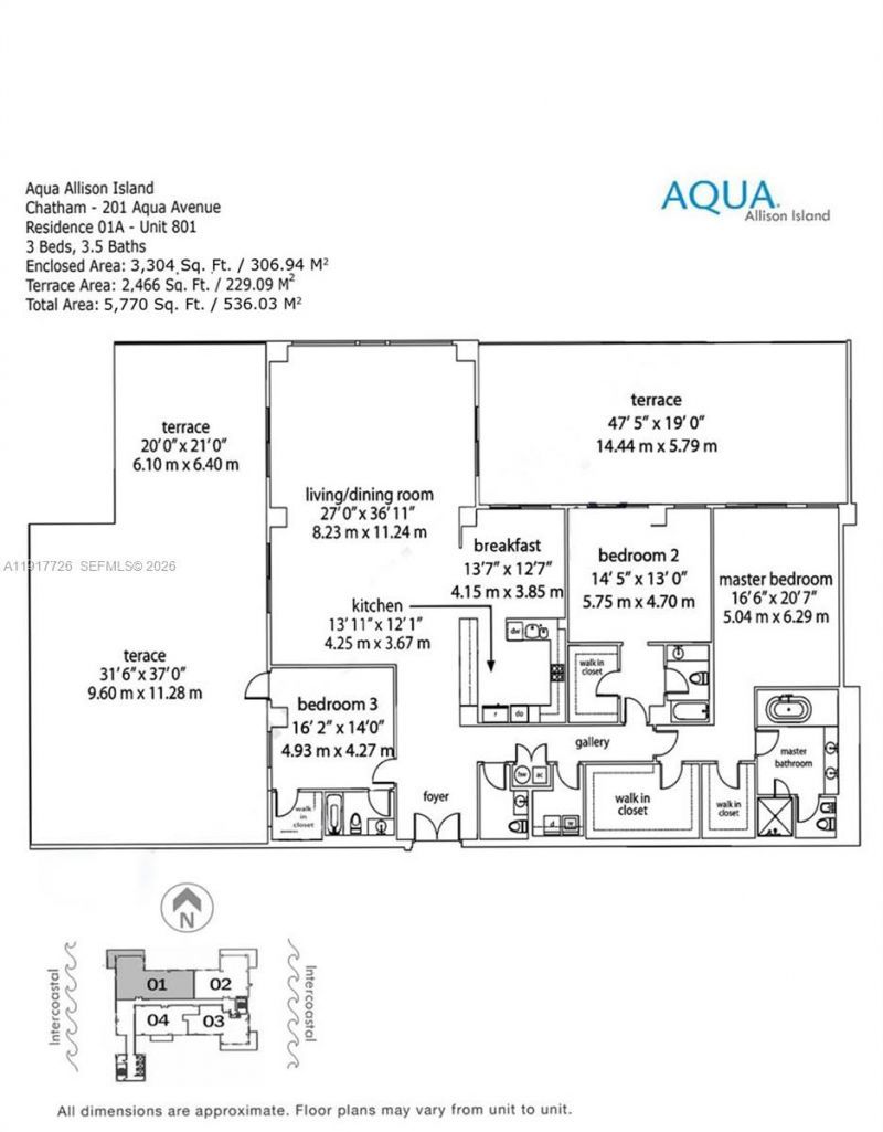 201 Aqua Ave, Unit 801, Miami Beach, FL 33141 Photo