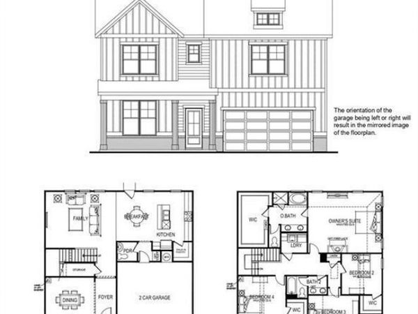 2724 Riverpine Trail, Unit HOMESITE 1, Atlanta, GA 30331