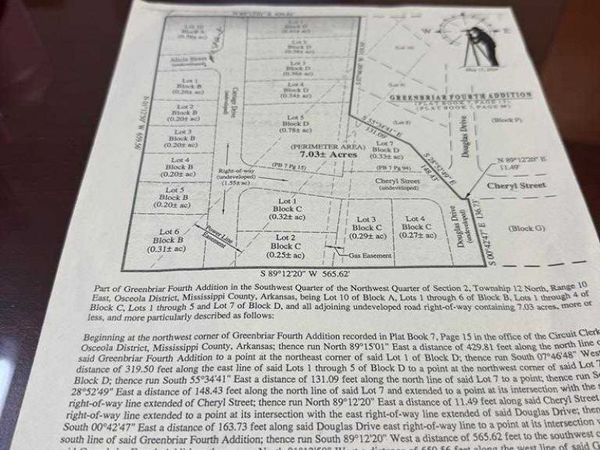 0 Cheryl Street, Osceola, AR 72370
