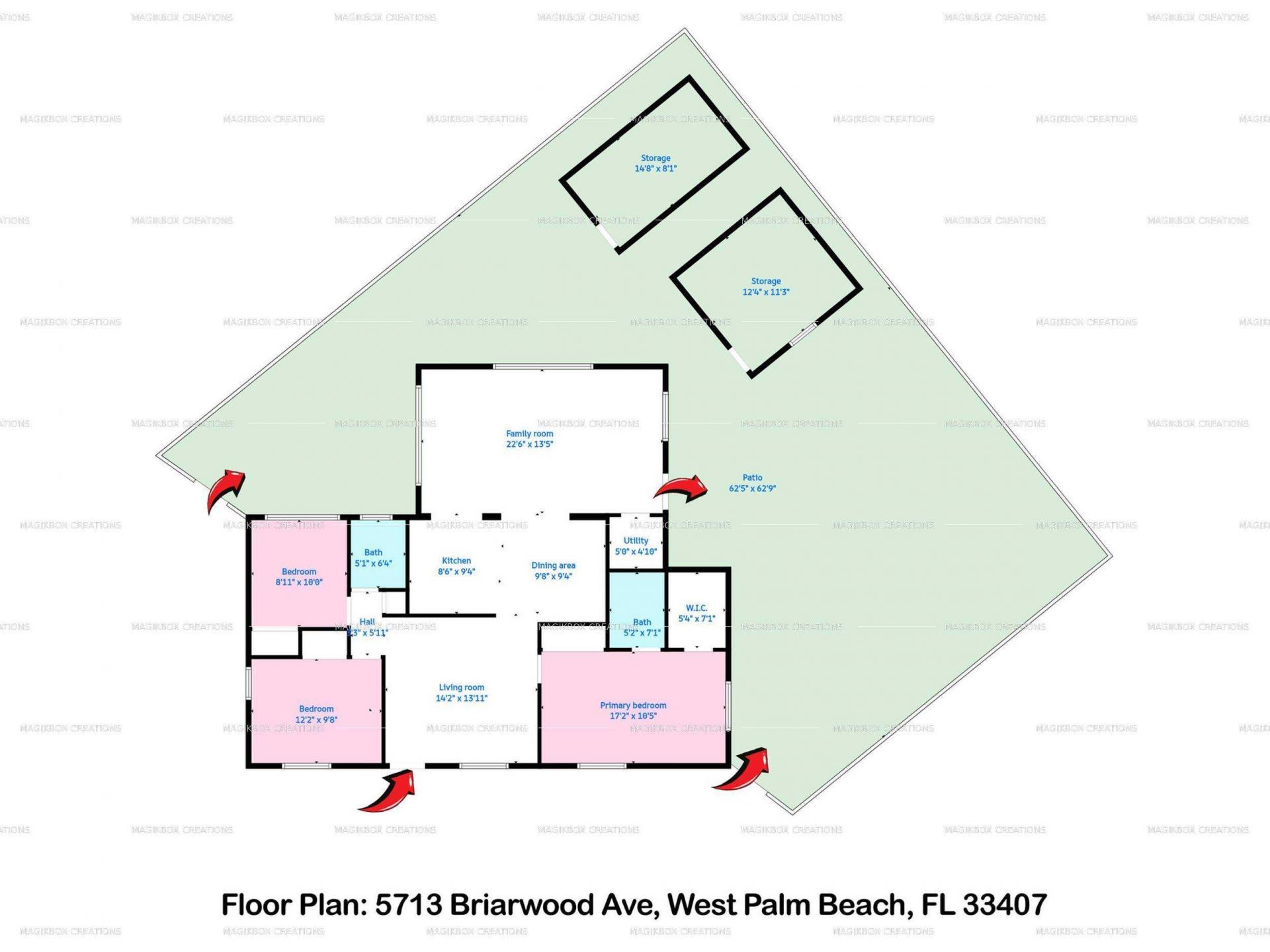 5713 Briarwood Street, Mangonia Park, FL 33407 Photo
