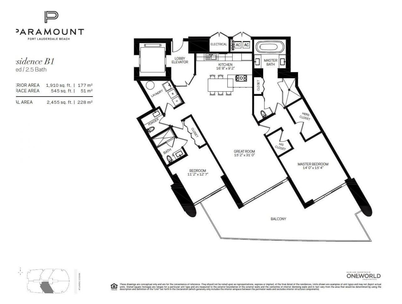 701 N Fort Lauderdale Beach Boulevard, Unit 1103, Fort Lauderdale, FL 33304 Photo