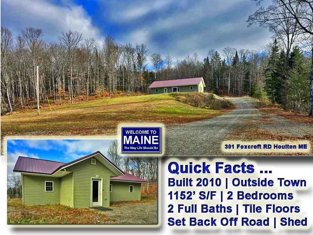 301 Foxcroft Road, Houlton, ME 04730 Main Photo
