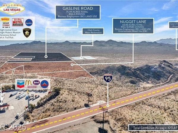 S Nugget Land & Gasline Road , Searchlight, NV 89046