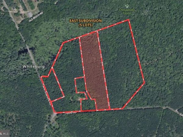 Lot 4 SAND ROAD, SNOW HILL, MD 21863