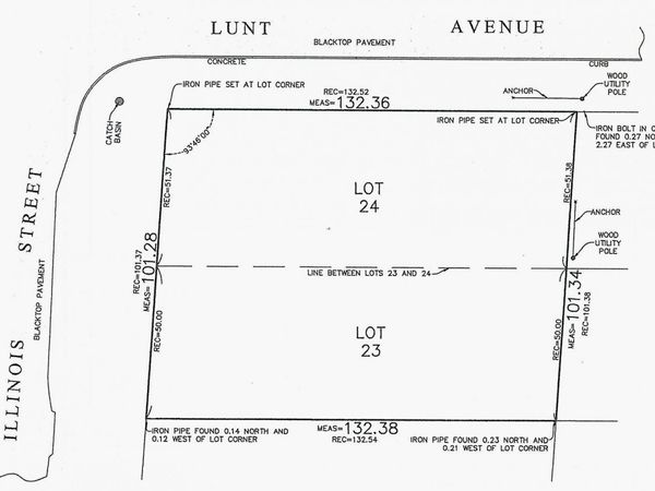 Lot 23 and 24 Illinois St & Lunt Ave, Schaumburg, IL 60193