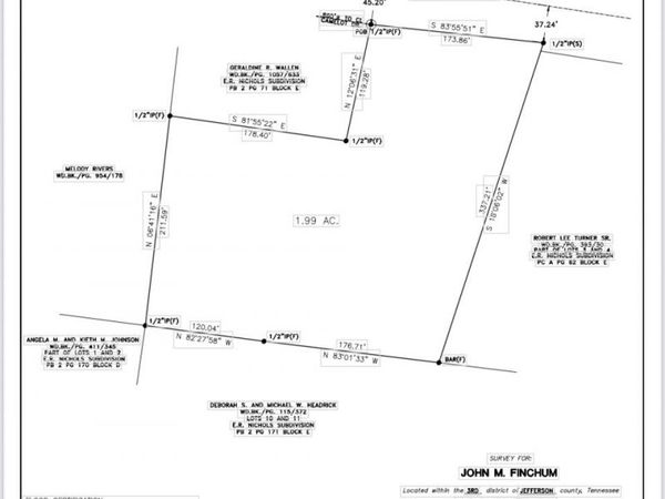 ---------- Roy Messer Highway, White Pine, TN 37890