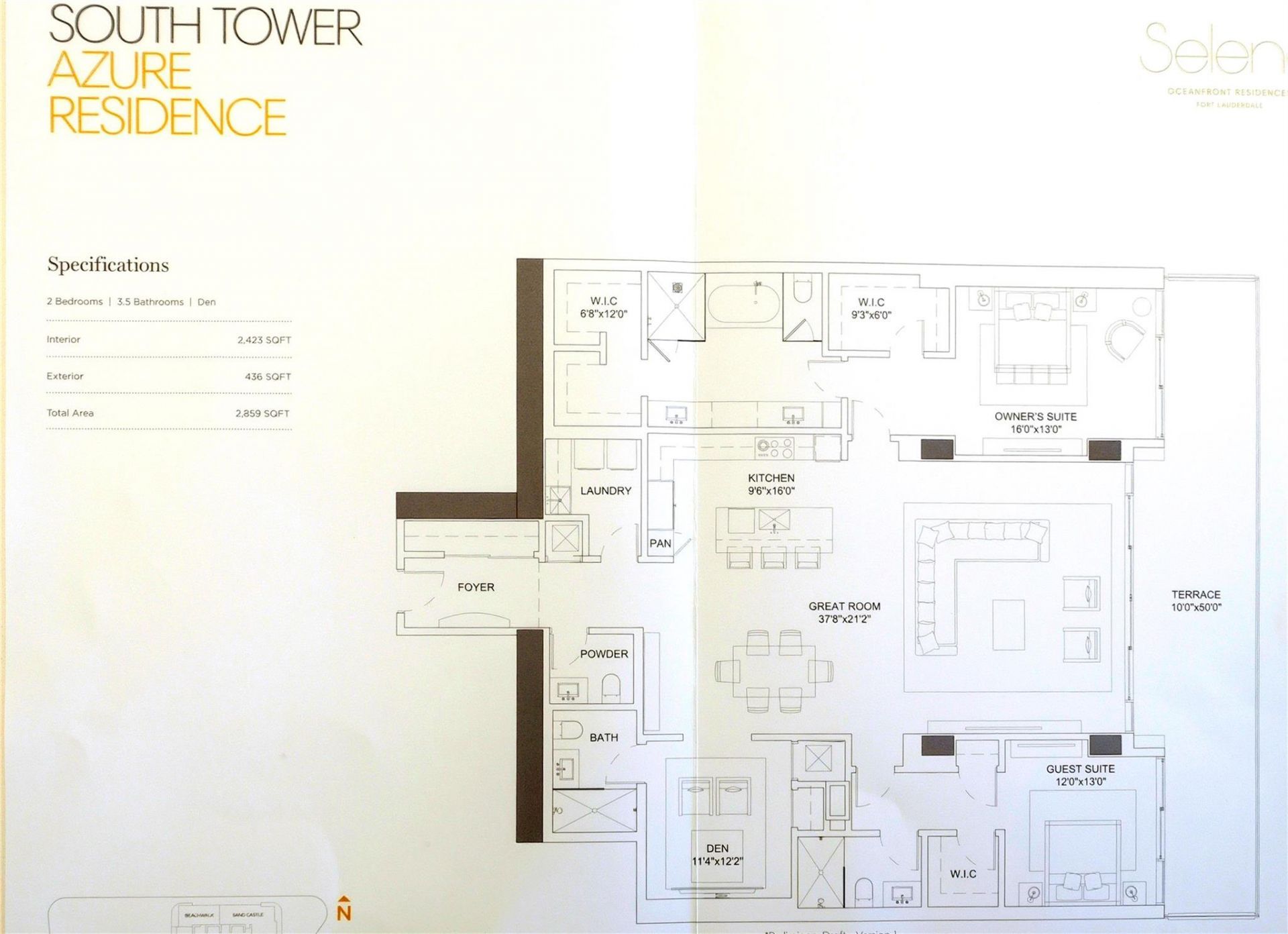 153 N Seabreeze Boulevard, Unit 1101 S, Fort Lauderdale, FL 33304 Photo