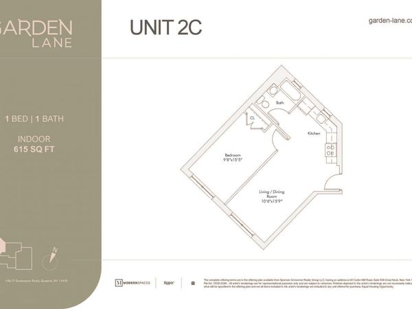 116-17 Grosvenor Lane, Unit 2-C, Queens, NY 11418