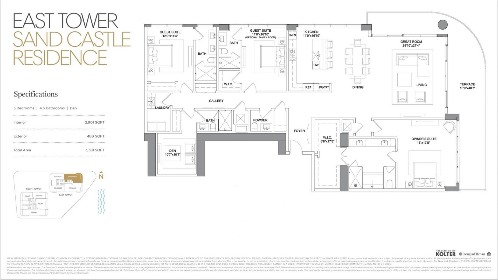 151 N Seabreeze Blv, Unit E-1204, Fort Lauderdale, FL 33304 Photo