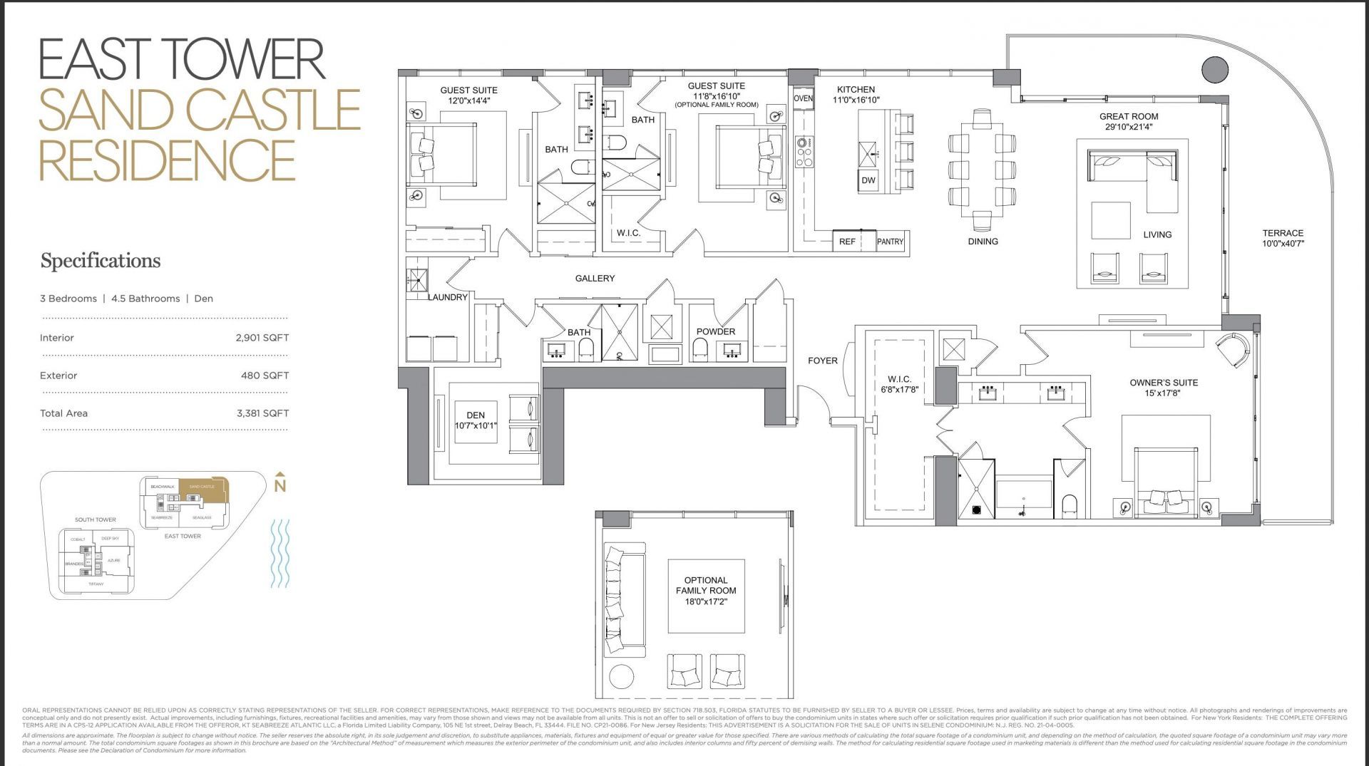 151 N Seabreeze Blv, Unit E-1204, Fort Lauderdale, FL 33304 Photo