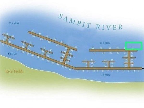 Slip 41 Friendfield Marina , Georgetown, SC 29440