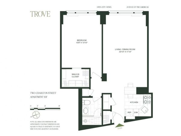 2 Charlton Street, Unit 10F, Manhattan, NY 10014