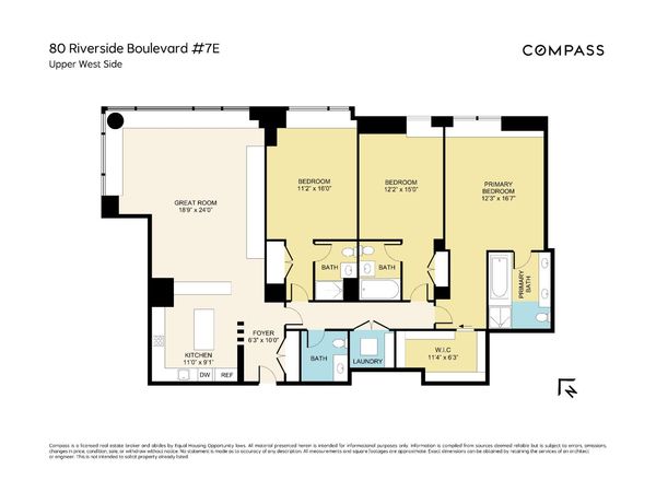 80 Riverside Boulevard, Unit 7E, Manhattan, NY 10069