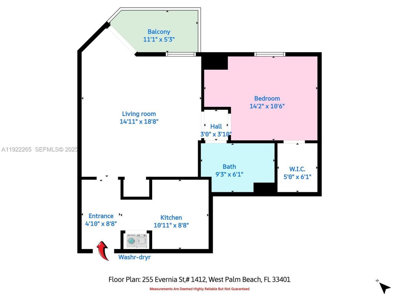 255 Evernia St, Unit 1421, West Palm Beach, FL 33401 Photo