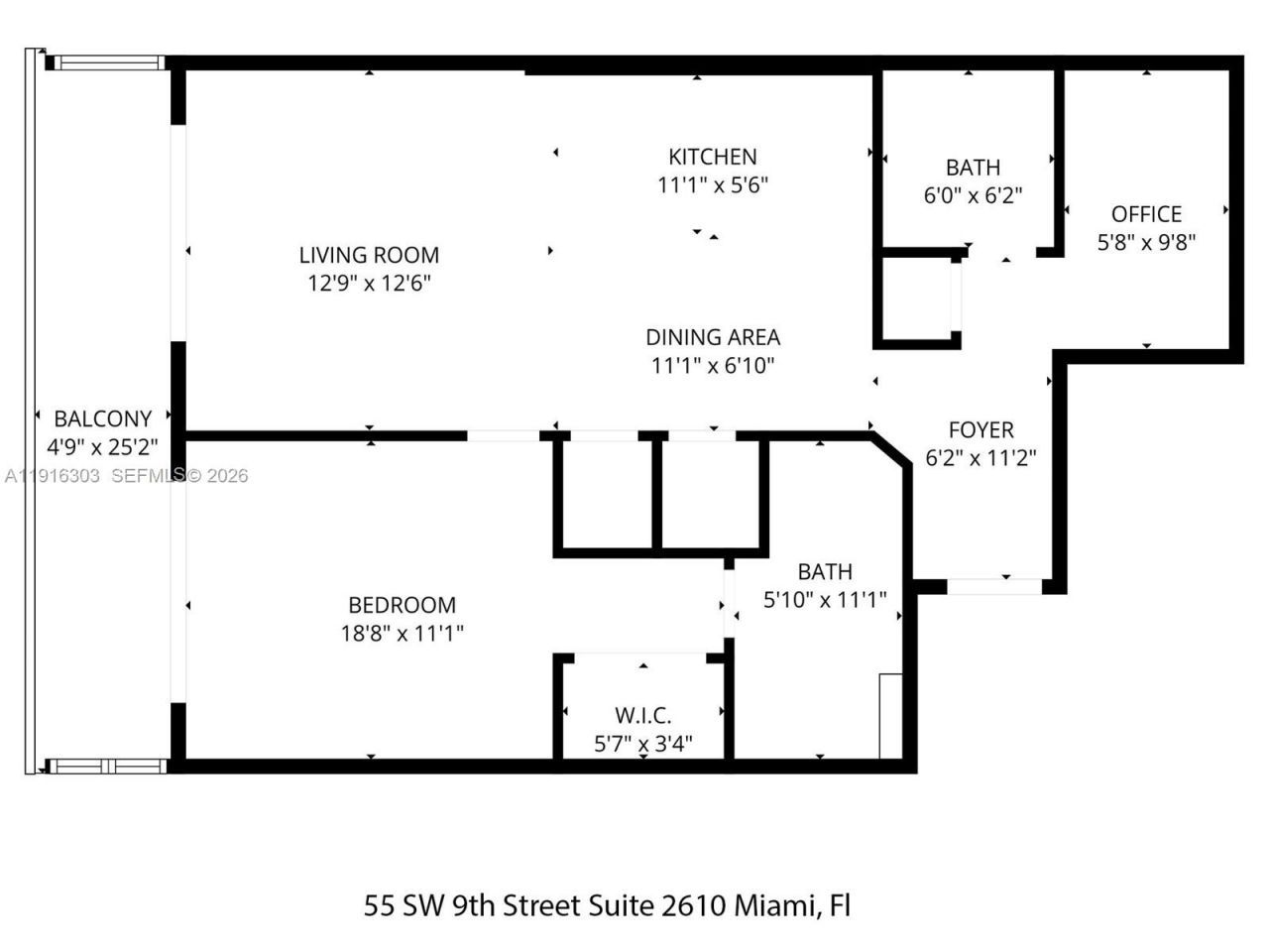 55 SW 9th St, Unit 2610, Miami, FL 33130 Photo