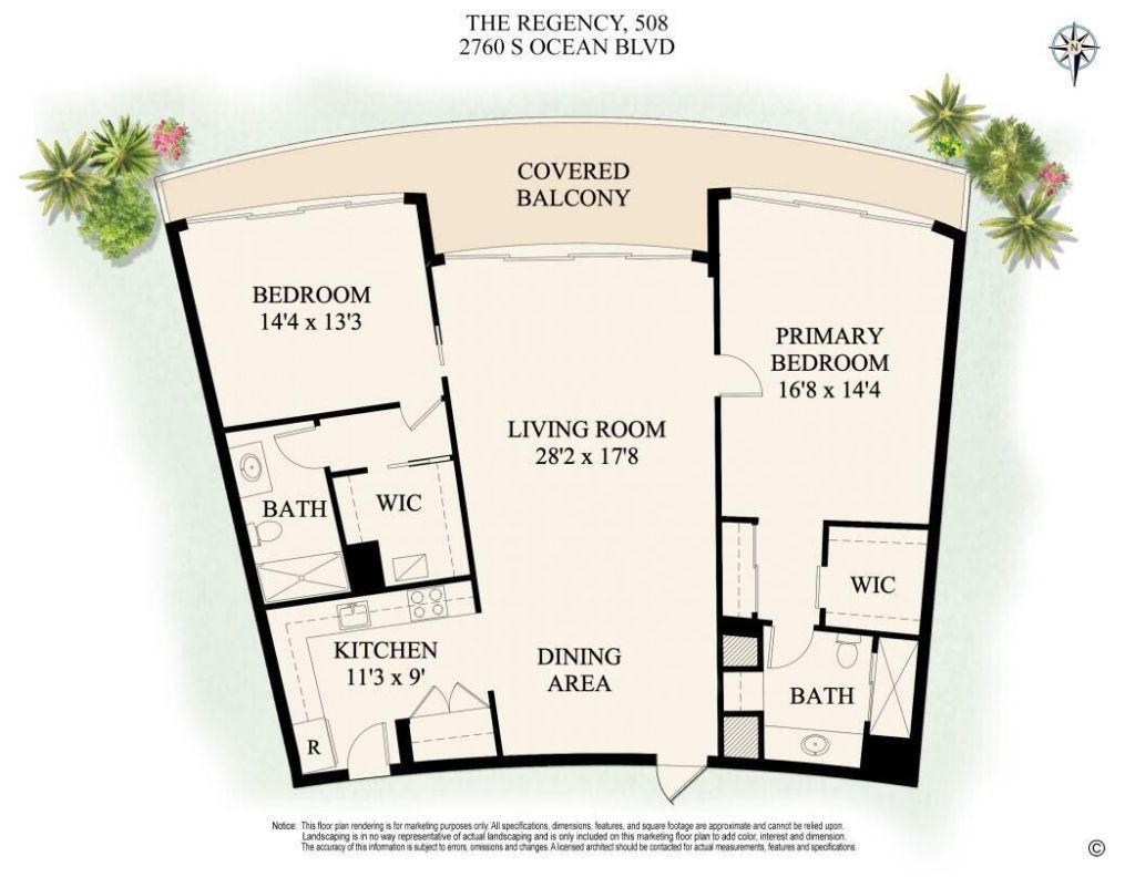 2760 S Ocean Boulevard, Unit 508, Palm Beach, FL 33480 Photo