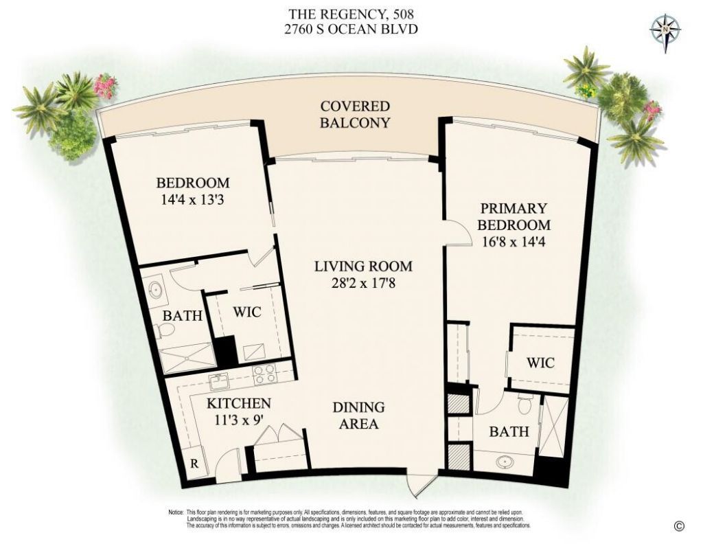 2760 S Ocean Boulevard, Unit 508, Palm Beach, FL 33480 Photo