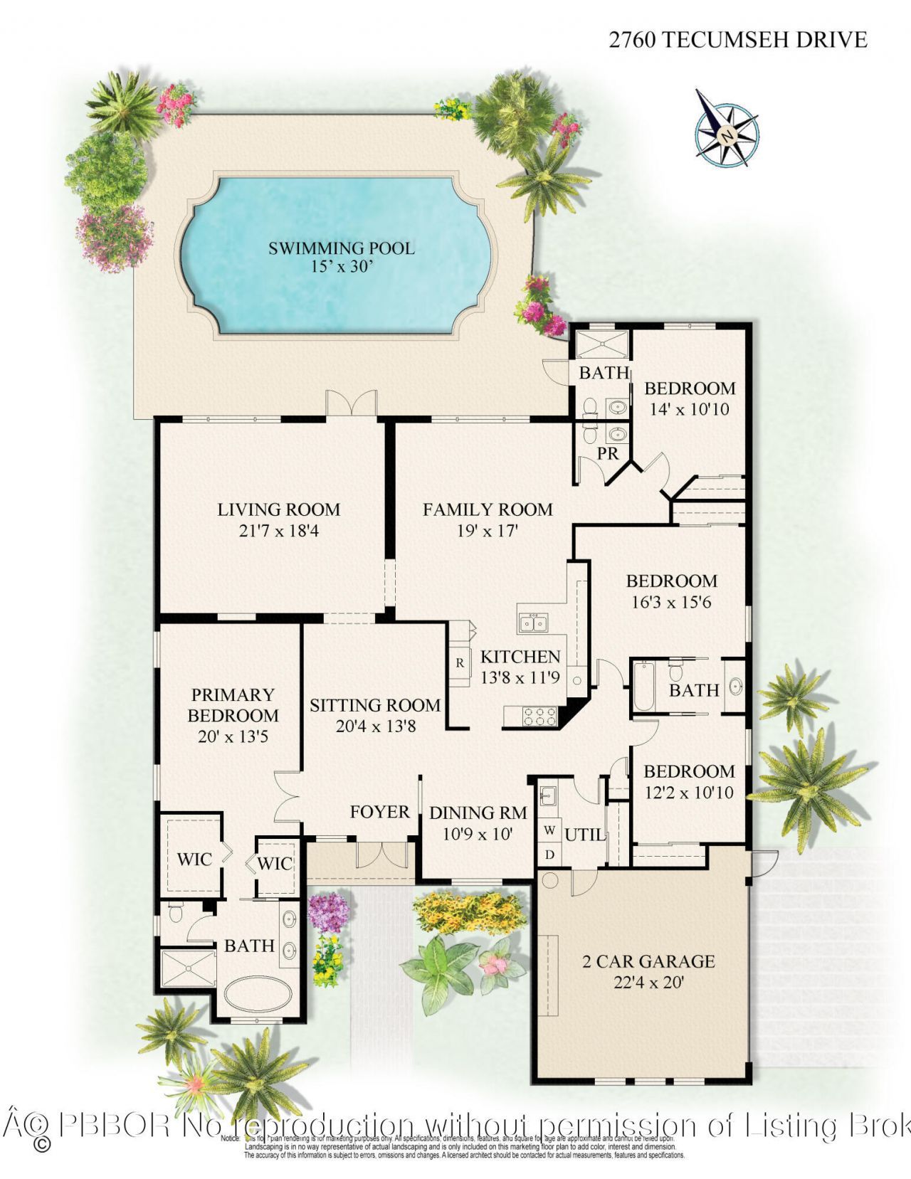 2760 Tecumseh Drive, West Palm Beach, FL 33409 Photo