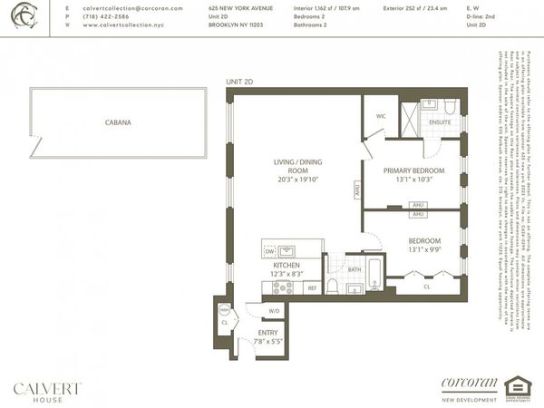 625 NEW YORK Avenue, Unit 2D, Brooklyn, NY 11203