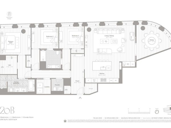 30 FRONT Street, Unit 20B, Brooklyn, NY 11201