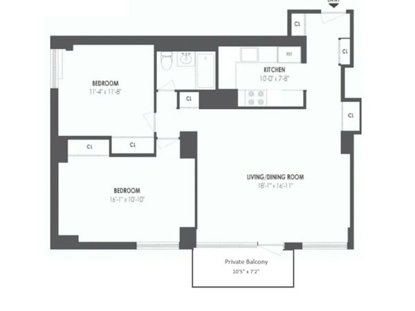 333 PEARL Street, Unit 8L, Manhattan, NY 10038