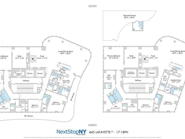 445 LAFAYETTE Street, Unit PH18/PH17, Manhattan, NY 10003